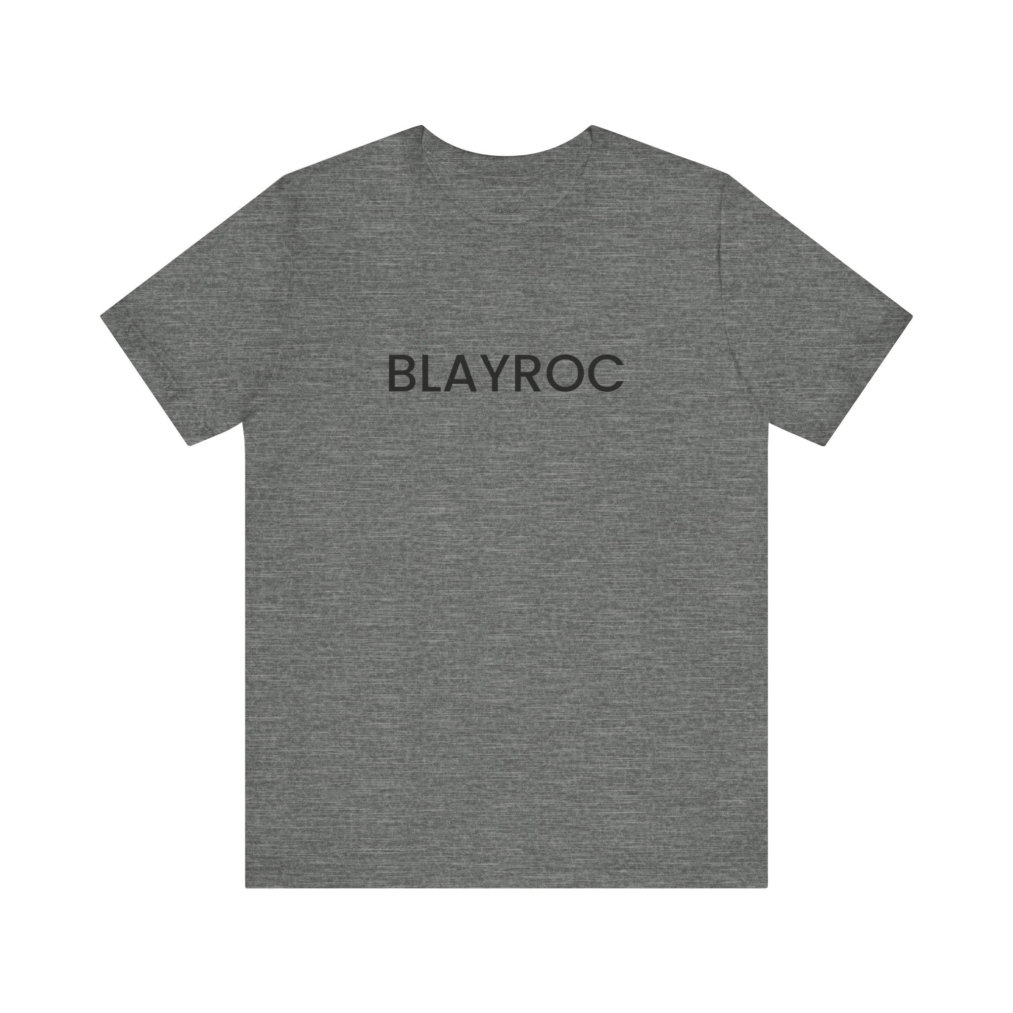 Stylish Unisex Jersey Tee for Everyday Wear, Blayroc Graphic Shirt, Casual Outfit, Gift for Him/Her, Trendy Fashion, Summer Apparel