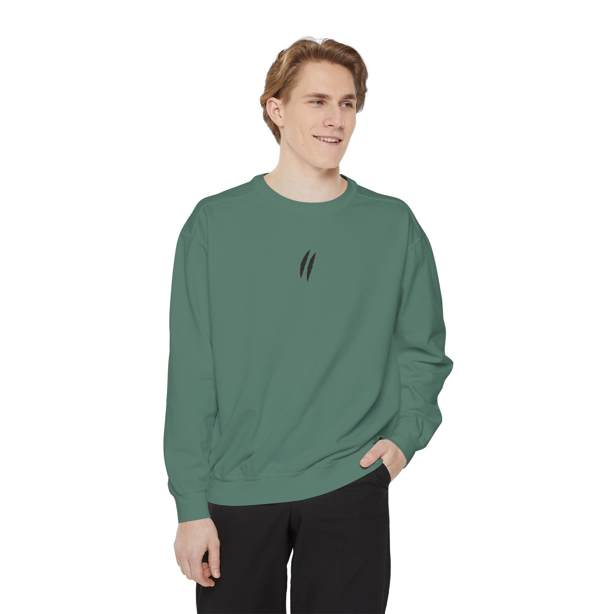 Garment-Dyed Sweatshirt for Cozy Vibes - Perfect for Everyday Wear, Casual Outings, Birthdays, Chill Days, Gift Ideas