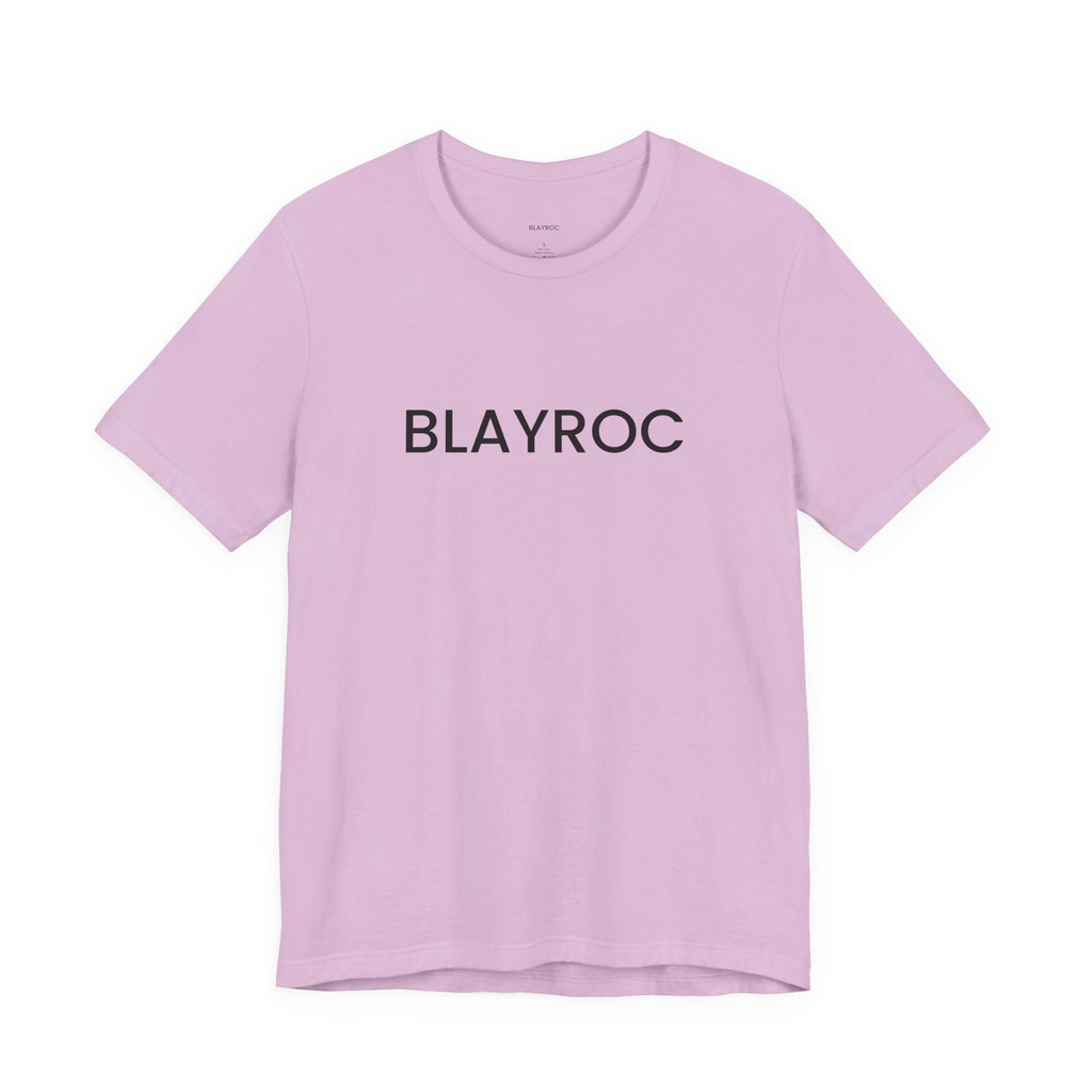 Stylish Unisex Jersey Tee for Everyday Wear, Blayroc Graphic Shirt, Casual Outfit, Gift for Him/Her, Trendy Fashion, Summer Apparel