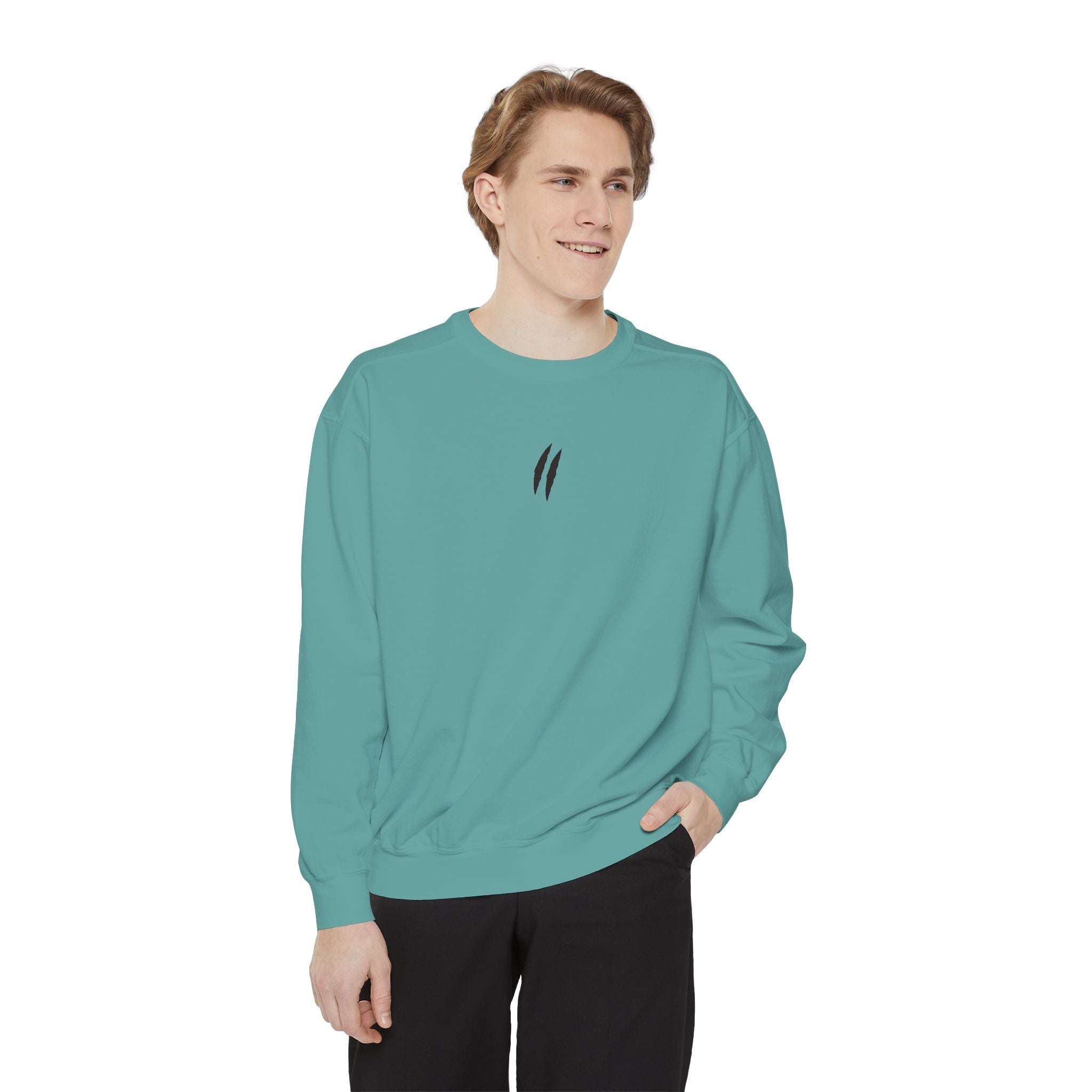 Garment-Dyed Sweatshirt for Cozy Vibes - Perfect for Everyday Wear, Casual Outings, Birthdays, Chill Days, Gift Ideas
