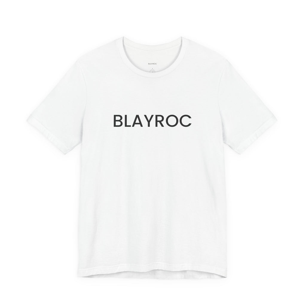 Stylish Unisex Jersey Tee for Everyday Wear, Blayroc Graphic Shirt, Casual Outfit, Gift for Him/Her, Trendy Fashion, Summer Apparel