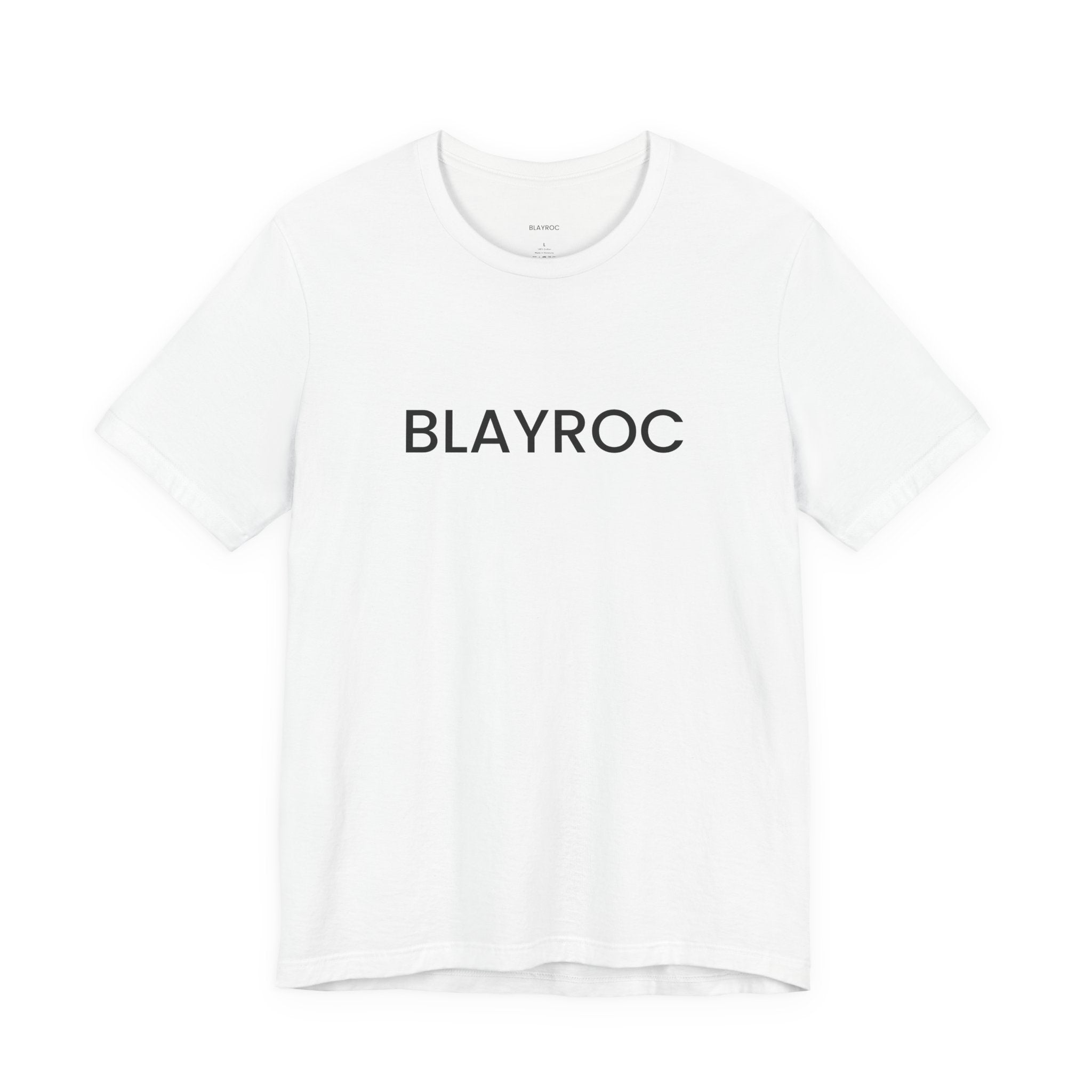 Stylish Unisex Jersey Tee for Everyday Wear, Blayroc Graphic Shirt, Casual Outfit, Gift for Him/Her, Trendy Fashion, Summer Apparel