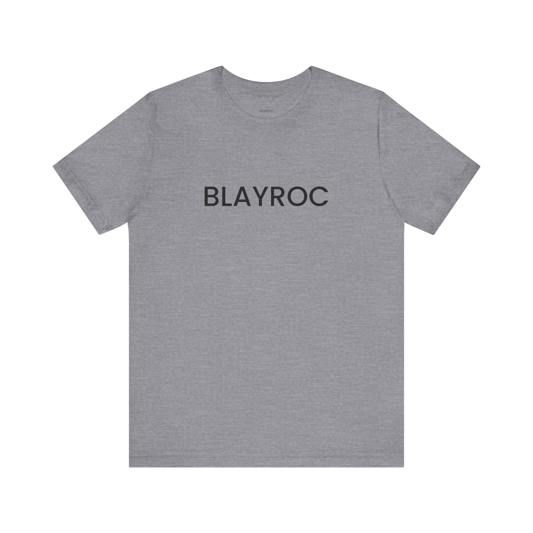Stylish Unisex Jersey Tee for Everyday Wear, Blayroc Graphic Shirt, Casual Outfit, Gift for Him/Her, Trendy Fashion, Summer Apparel