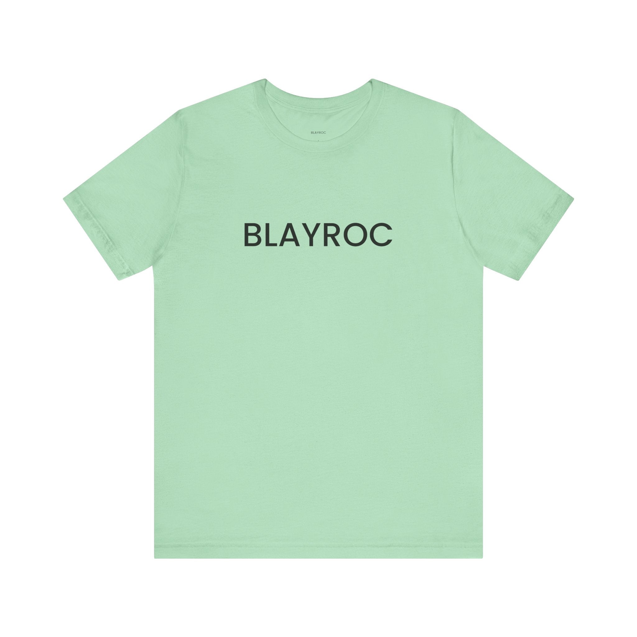 Stylish Unisex Jersey Tee for Everyday Wear, Blayroc Graphic Shirt, Casual Outfit, Gift for Him/Her, Trendy Fashion, Summer Apparel