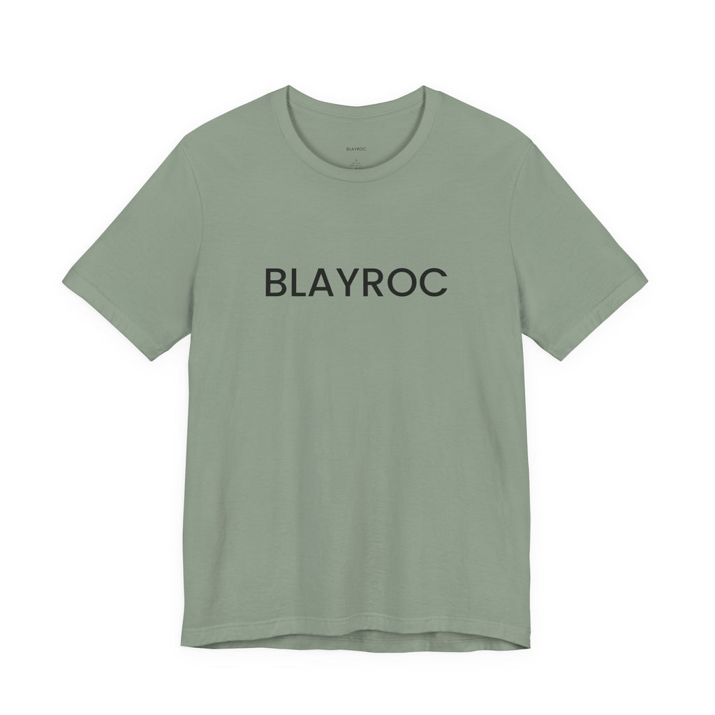 Stylish Unisex Jersey Tee for Everyday Wear, Blayroc Graphic Shirt, Casual Outfit, Gift for Him/Her, Trendy Fashion, Summer Apparel
