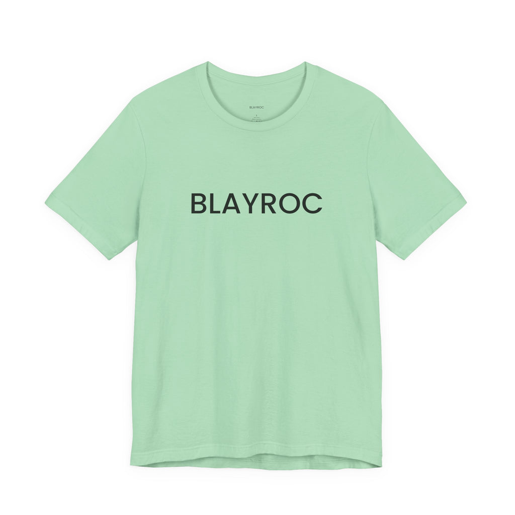 Stylish Unisex Jersey Tee for Everyday Wear, Blayroc Graphic Shirt, Casual Outfit, Gift for Him/Her, Trendy Fashion, Summer Apparel