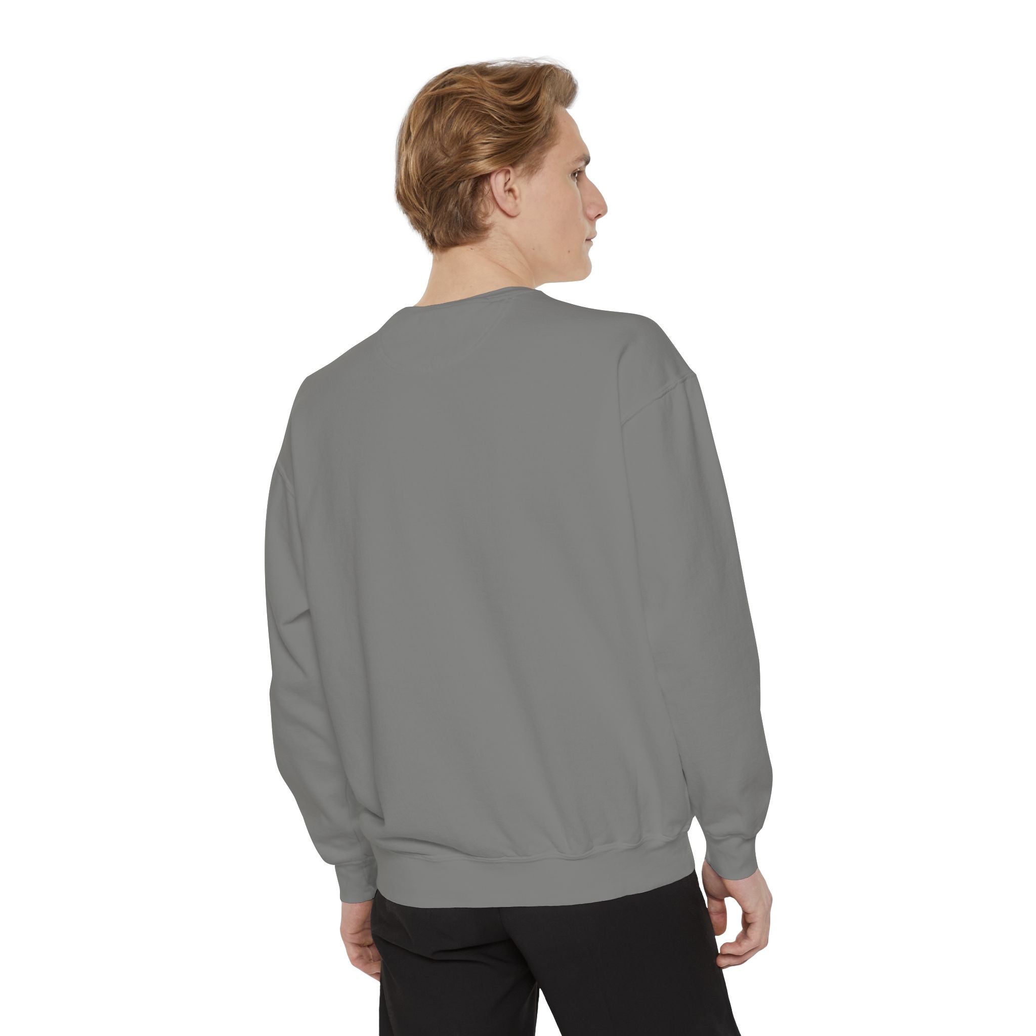 Garment-Dyed Sweatshirt for Cozy Vibes - Perfect for Everyday Wear, Casual Outings, Birthdays, Chill Days, Gift Ideas