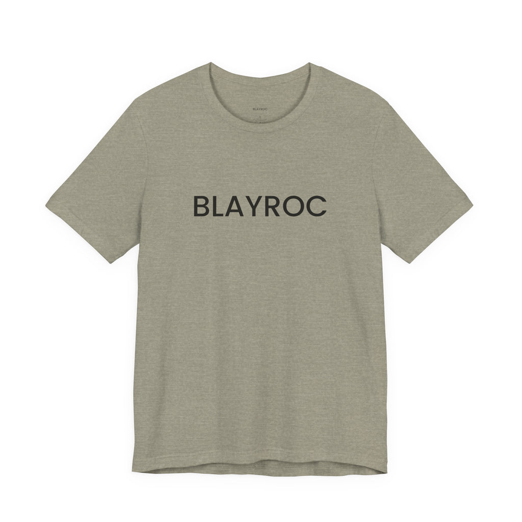 Stylish Unisex Jersey Tee for Everyday Wear, Blayroc Graphic Shirt, Casual Outfit, Gift for Him/Her, Trendy Fashion, Summer Apparel