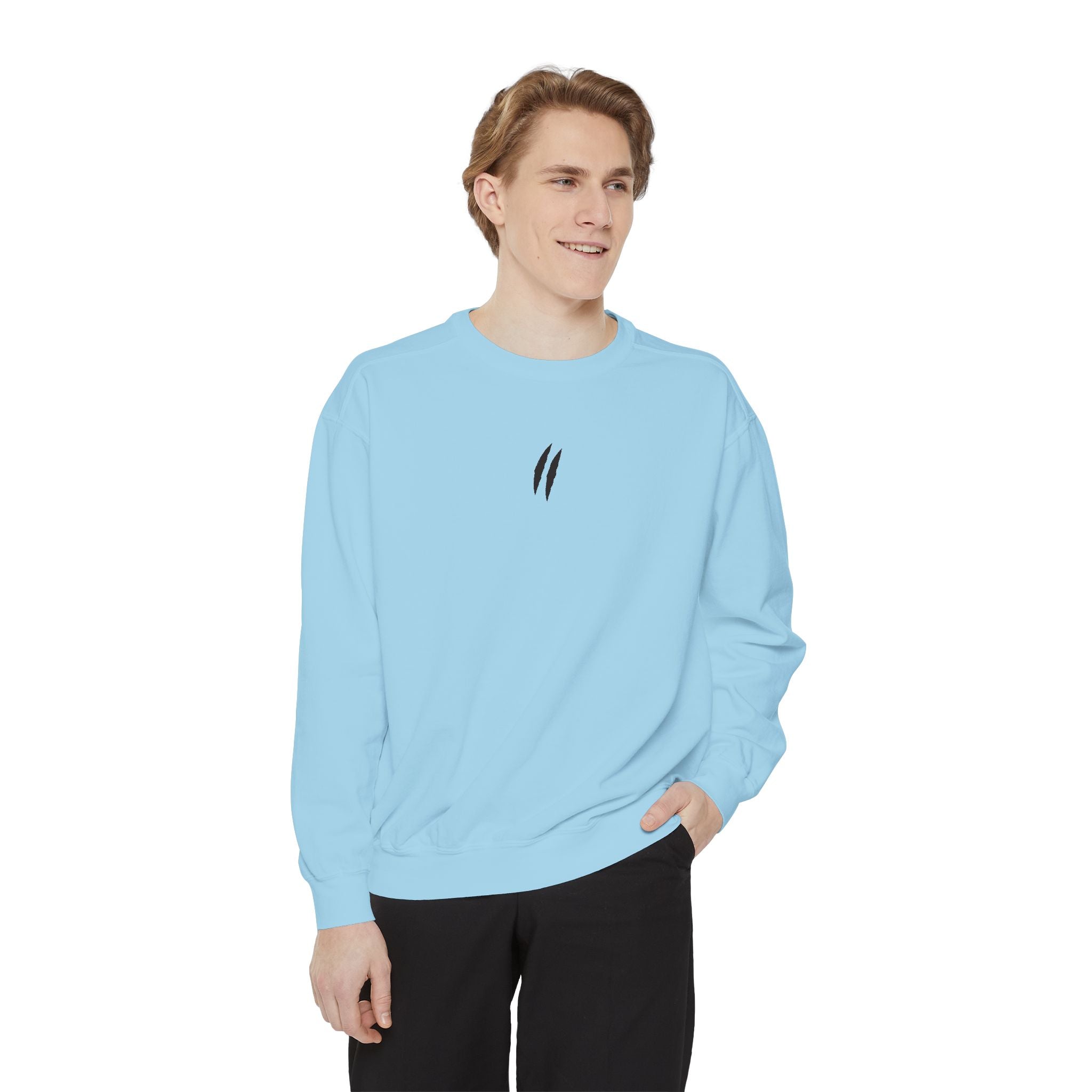 Garment-Dyed Sweatshirt for Cozy Vibes - Perfect for Everyday Wear, Casual Outings, Birthdays, Chill Days, Gift Ideas