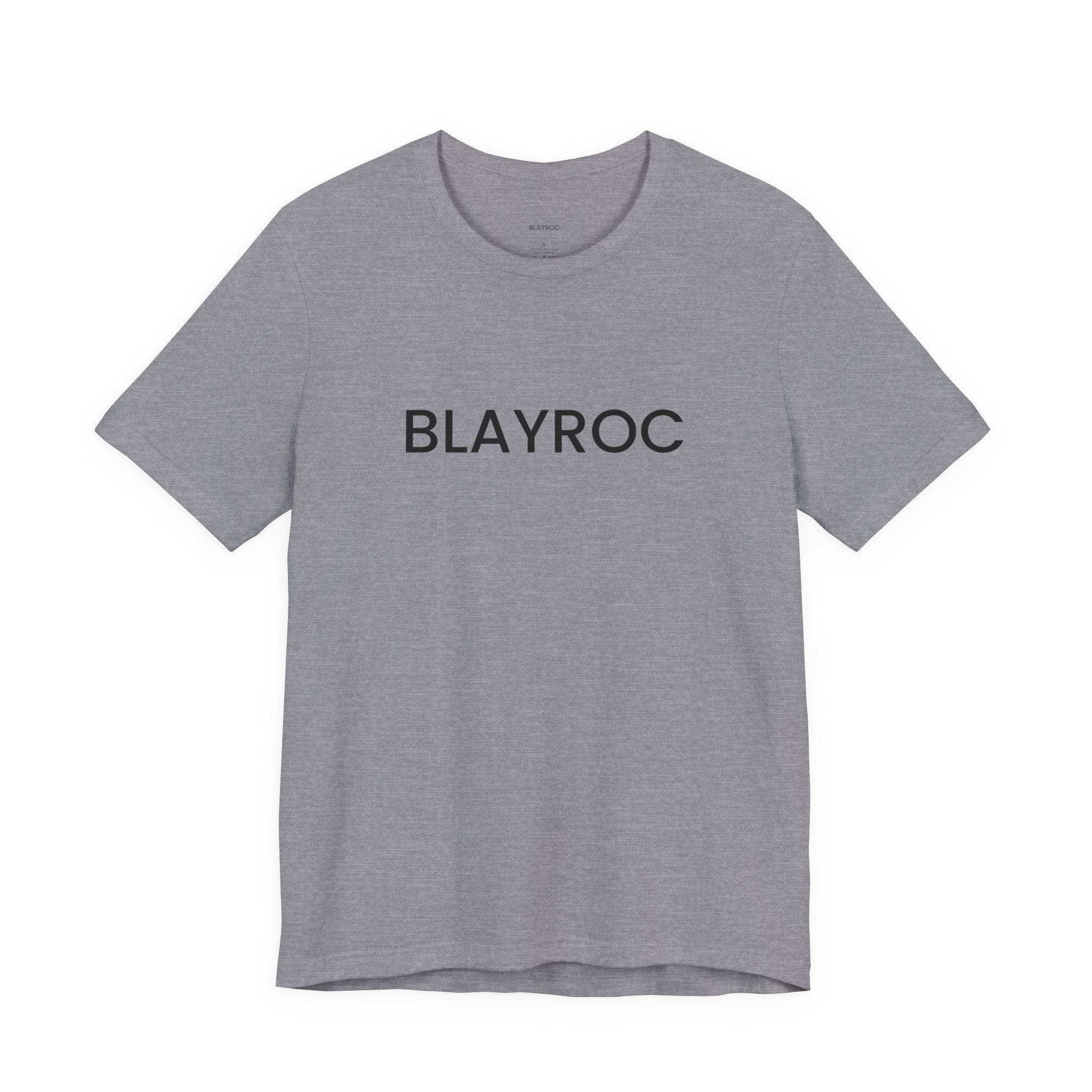 Stylish Unisex Jersey Tee for Everyday Wear, Blayroc Graphic Shirt, Casual Outfit, Gift for Him/Her, Trendy Fashion, Summer Apparel