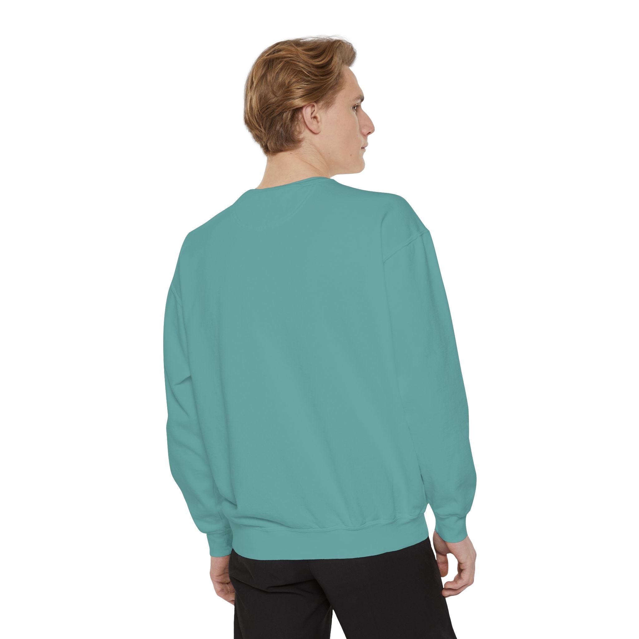 Garment-Dyed Sweatshirt for Cozy Vibes - Perfect for Everyday Wear, Casual Outings, Birthdays, Chill Days, Gift Ideas