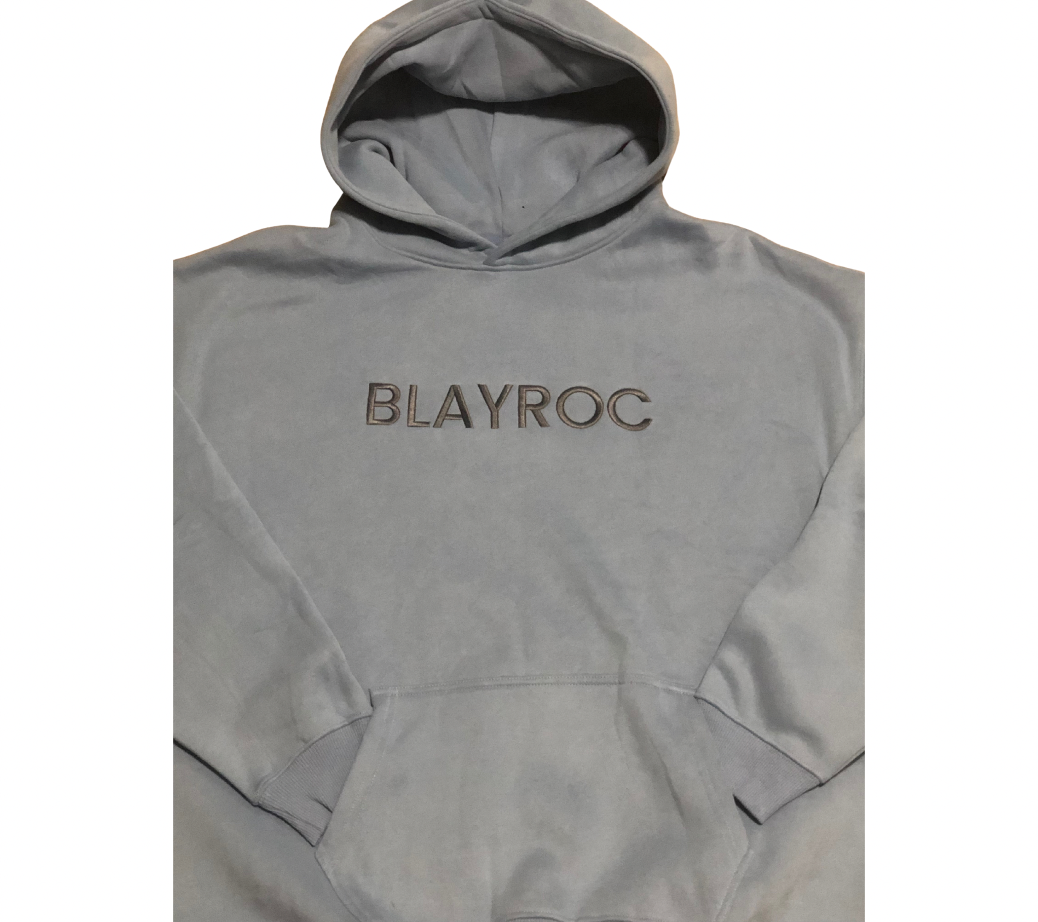 Blayroc Light Blue Oversized Hoodie