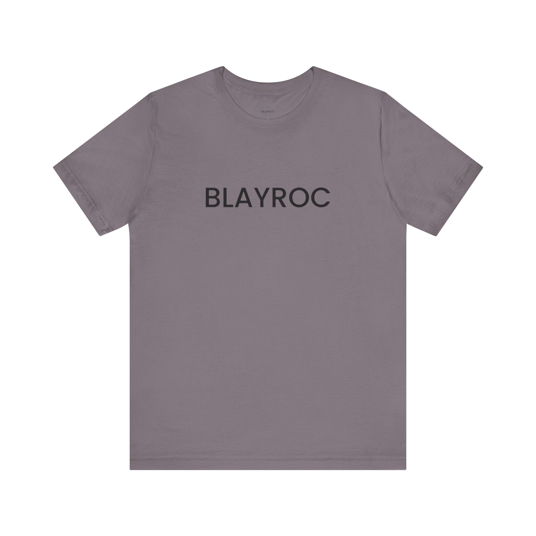 Stylish Unisex Jersey Tee for Everyday Wear, Blayroc Graphic Shirt, Casual Outfit, Gift for Him/Her, Trendy Fashion, Summer Apparel