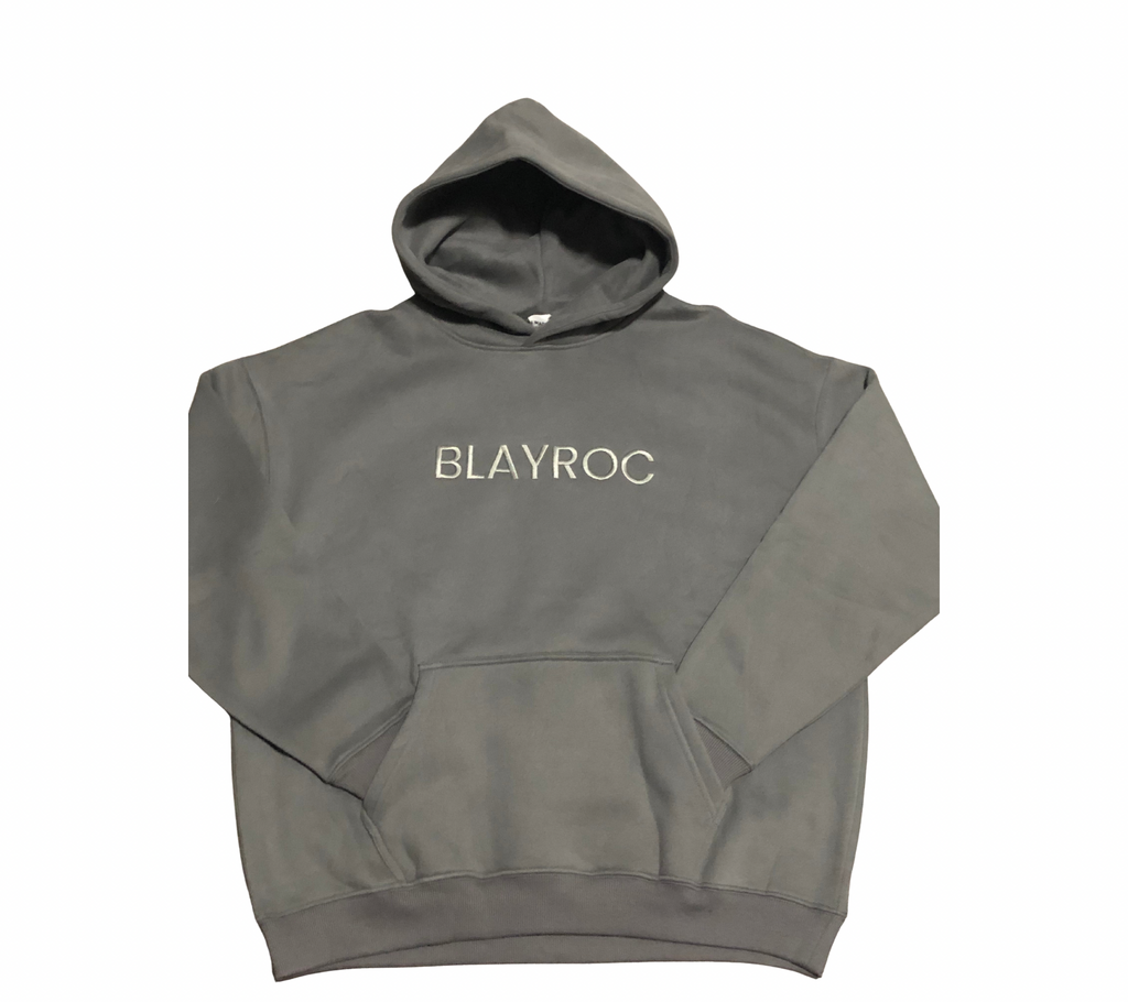 Blayroc Grey Oversized Hoodie