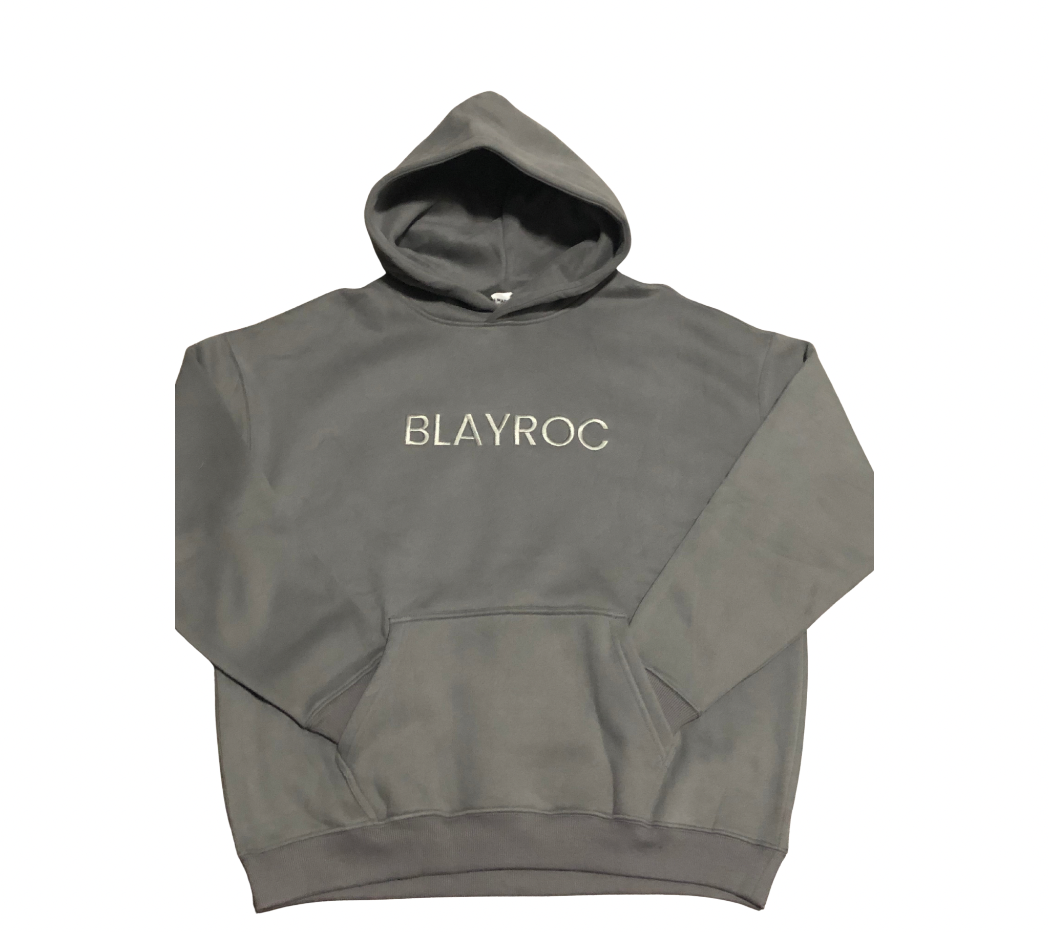 Blayroc Grey Oversized Hoodie