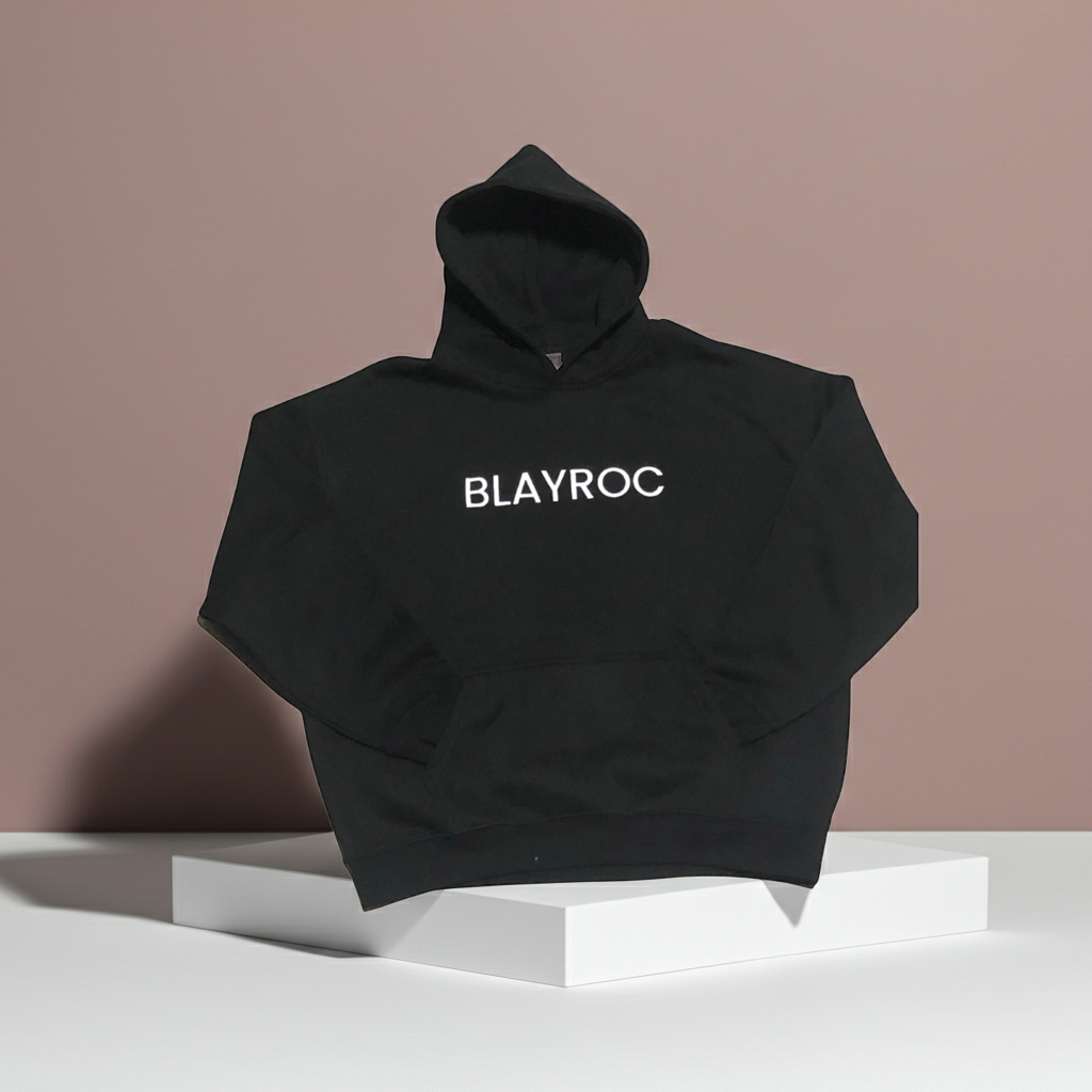 Blayroc Black Oversized Hoodie