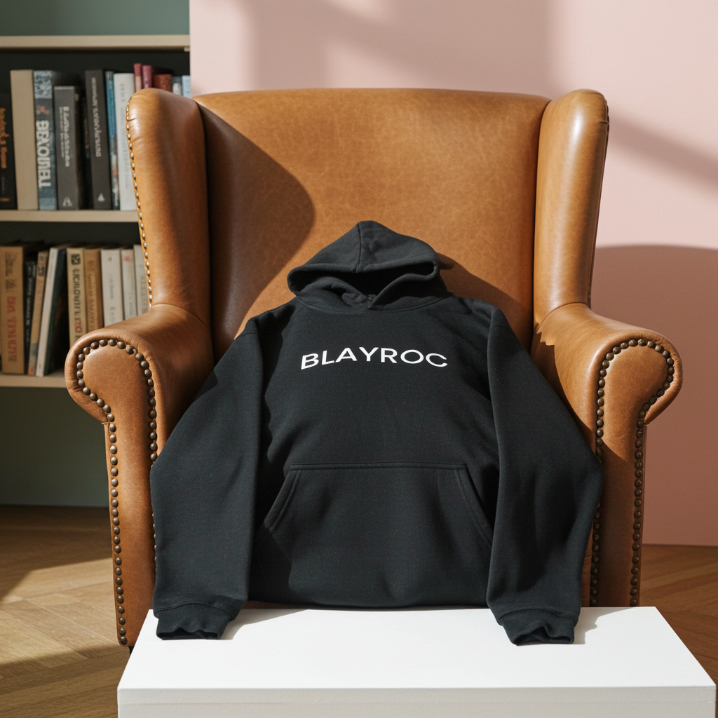 Blayroc Black Oversized Hoodie